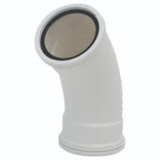 PVC BEND 110MM 45D SV PLAIN